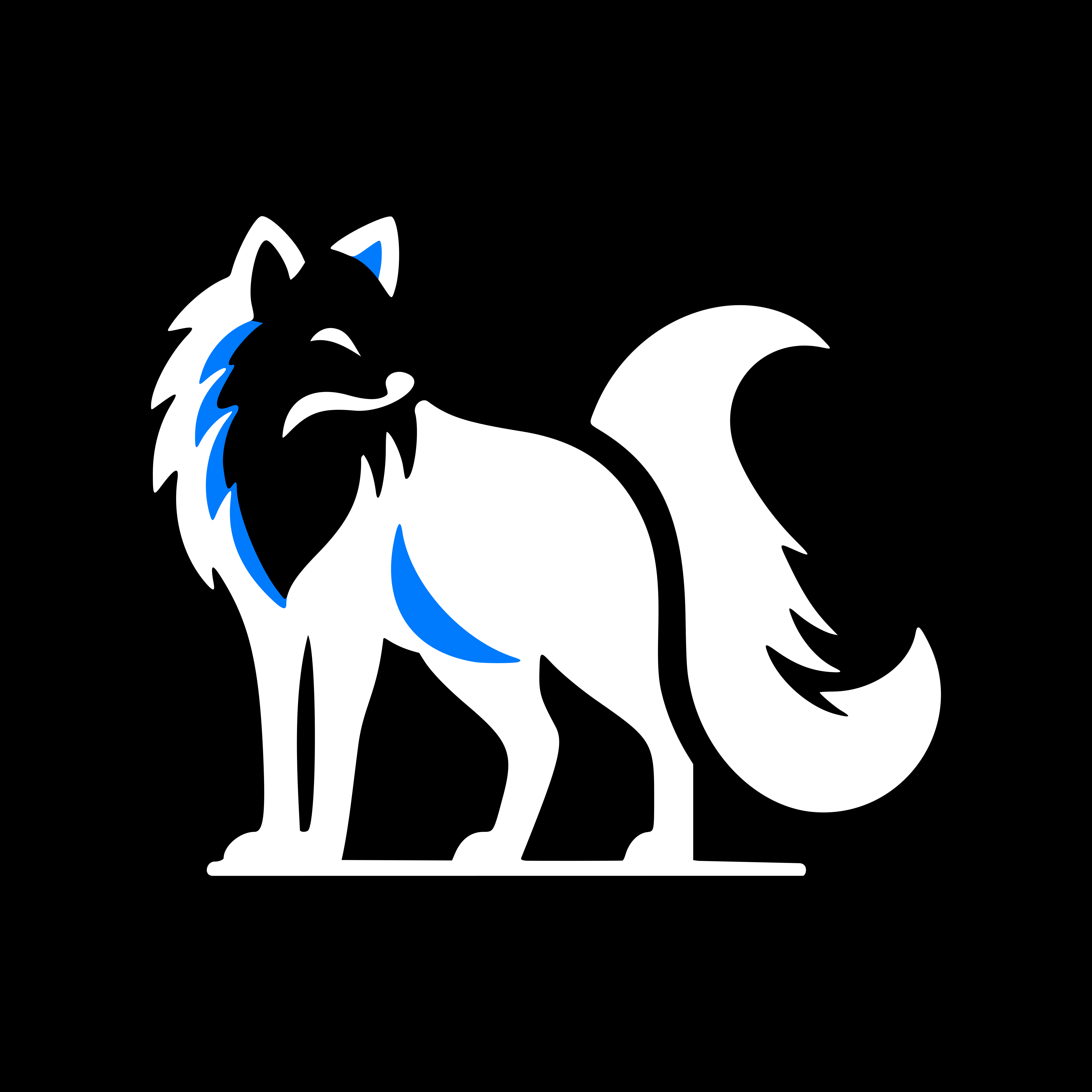 Imagem representando o lobo espiritual